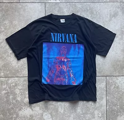 Buy Unworn Vintage Nirvana Sliver T-shirt Original 1992 Kurt Cobain Ultra Rare XL • 949.99£