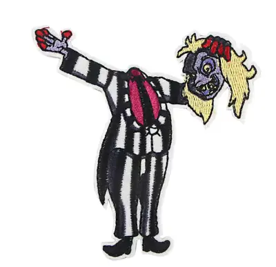 Buy BEETLEJUICE - Embroidery Iron On / Sew On Patch For DIY Clothing • 3£