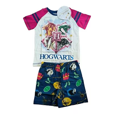 Buy Boys 4-5 Years Harry Potter 2 Piece Shorts And T-shirt Pyjamas • 6.95£