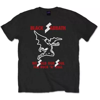 Buy Black Sabbath 'We Sold Our Soul' Black T Shirt - NEW • 15.49£