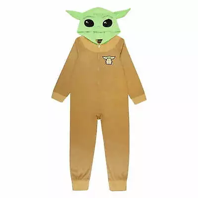 Buy Baby Yoda Union Suit Pajamas One Piece Boys Girls Star Wars Mandalorian 4 6 8 10 • 21.97£