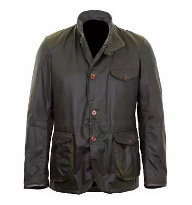 Buy Mens Casual Military Vintage Casual Cotton Jacket • 109.99£