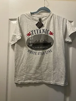 Buy Titanic Shirt Youth Large White • 3.94£