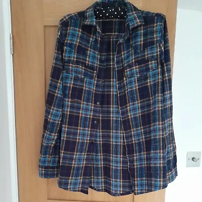 Buy BOO HOO Man Checked Flannel Shirt In Small • 4£