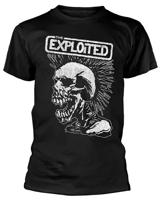 Buy The Exploited Vintage Skull Black T-Shirt NEW OFFICIAL • 16.59£