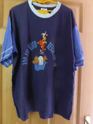 Buy Disney Women's Winnie The Pooh Embroidered Motif T Shirt X Large • 8£