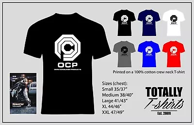 Buy Robocop  Movie Retro T-Shirt With The OCP Logo  80s Film  S M L XL XXL • 9.99£