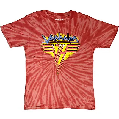 Buy Van Halen 'Jagged Logo' (Dip-Dye) T-Shirt - NEW & OFFICIAL! • 16.29£