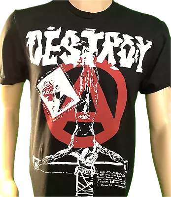 Buy Punk Rock Anarchist Seditionaries Black Destroy Anarchy A Rebel  Sexy Hooligans • 18£
