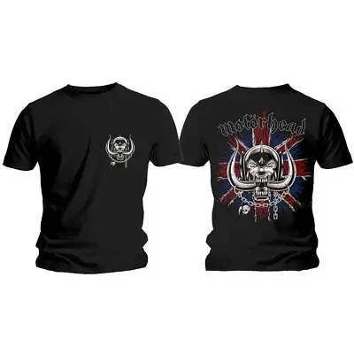 Buy Official Licensed - Motorhead - British Warpig And Logo T Shirt Lemmy Metal • 19.99£