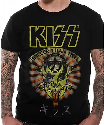 Buy KISS T Shirt OFFICIAL Hotter Than Hell  NEW Medium • 11.99£