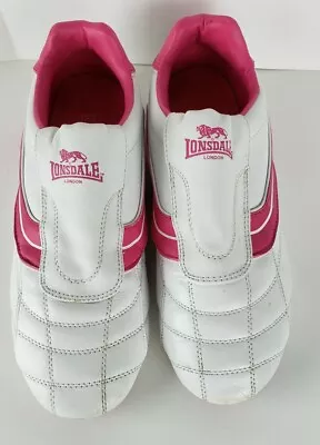 Buy Lonsdale London   Womens 7   Leather Driving Training Sneaker Slip On Sport Shoe • 13.23£