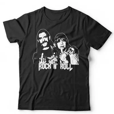 Buy Lemmy & Ozzy Portrait Tshirt Unisex Rock N Roll Legends Icons Motor Sabbath • 13.99£
