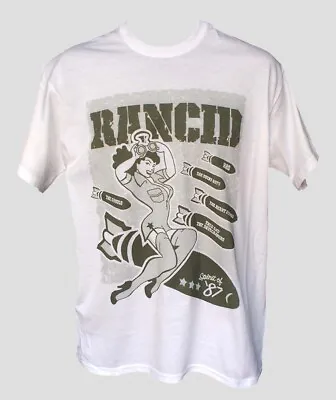 Buy Rancid Punk Rock Hardcore Music Gig Concert Poster T-shirt Unisex Graphic Tee • 13.99£