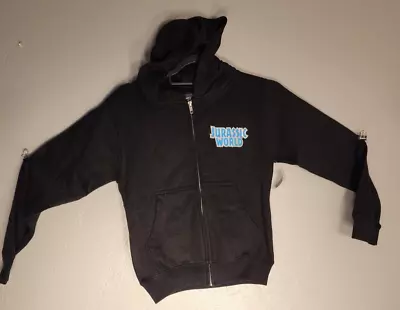 Buy Universal Studios Jurassic World Sweatshirt Hoodie Zip Front Youth Small NEW • 28.41£
