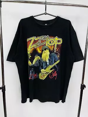 Buy ZZ Top T-Shirt Atex Vintage Tour 2003 Size XL Black • 57.37£