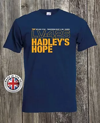 Buy Alien Hadleys Hope T Shirt USCSS Weyland Yutani Navy Tshirt,unisex+ladies Fitted • 24.99£
