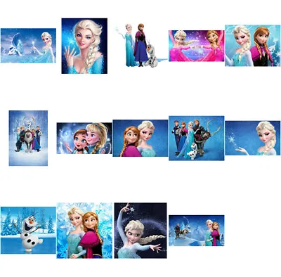 Buy Frozen Characters , Iron On T Shirt Transfer. Choose Image And Size • 2.92£