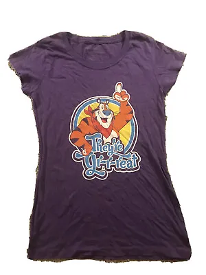 Buy Kelloggs Tony The Tiger Frosted Flakes T Shirt Tee Juniors OFFICIAL RARE VINTAGE • 14.17£