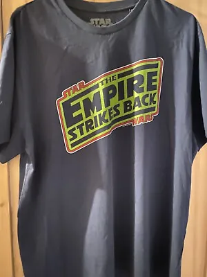 Buy T-Shirt  - Star Wars - The Empire Strikes Back - 2XL - Black - New Official  • 11.99£