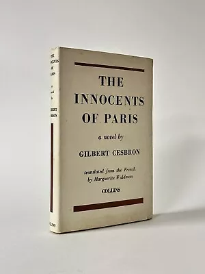 Buy The Innocents Of Paris, Gilbert Cesbron. 1946 1st UK Edition. WW2 Dunkirk • 10£