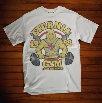 Buy He Man T-Shirt Eternia Gym Power TV Skeletor Training 80s 90s Tee Retro • 6.99£