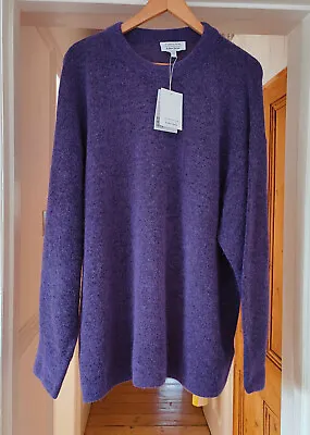 Buy Other Stories Jumper Wool Alpaca Long Oversized Knit Sweater XS S M L Purple • 52.20£