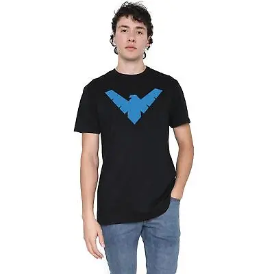 Buy DC Comics Mens T-Shirt Nightwing Hero Logo Top Tee S-2XL Official • 13.99£