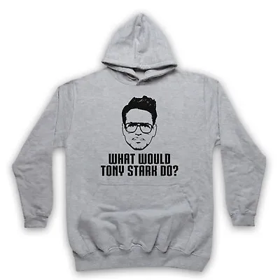 Buy What Would Tony Stark Do? Unofficial Iron Man Funny Adults Unisex Hoodie • 25.99£