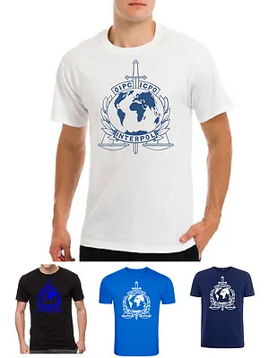 Buy INTERPOL Police OICP ICPO Anti Terrorist Terrorism Symbol T-shirt • 9.99£