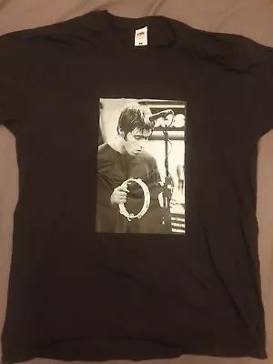 Buy Liam Gallagher Oasis Tee Shirt Black Size Large • 8£