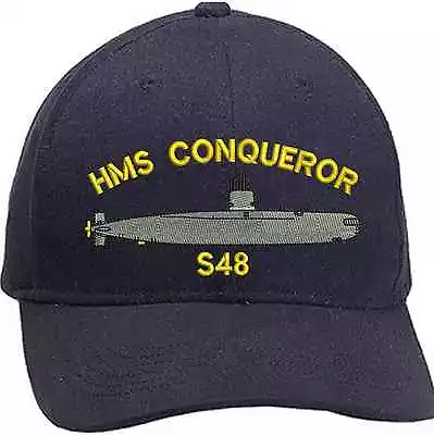 Buy Hms Conqueror Profile Baseball Caps • 15£