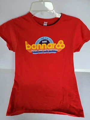 Buy Bonnaroo 2015 Lineup Shirt Ladies LG Billy Joel Mumford Robert Plant 21 Pilots • 22£