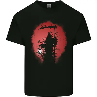 Buy Afterlife Grim Reaper Death Gothic Skull Mens Cotton T-Shirt Tee Top • 8.75£