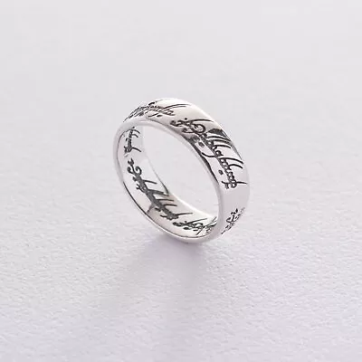 Buy Silver 925 Ring - Lord Of The Rings - Jewelry Charm Sizes • 85.50£