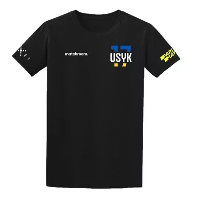Buy Oleksandr Usyk Sponsors T-Shirt Black Sizes S M L XL 2XL  • 16.99£
