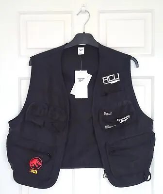 Buy Jurassic Park World Reebok Acu Utility Vest Waistcoat Cosplay Jacket - Uk S • 100£