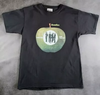 Buy The Beatles T-shirt Mens Size Medium Come Together Black Band Tee 100% Cotton • 9.99£