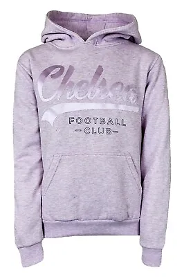 Buy Chelsea FC Football Hoodie Girls 10 11 Years Kids Hooded Top CHH32 • 14.99£