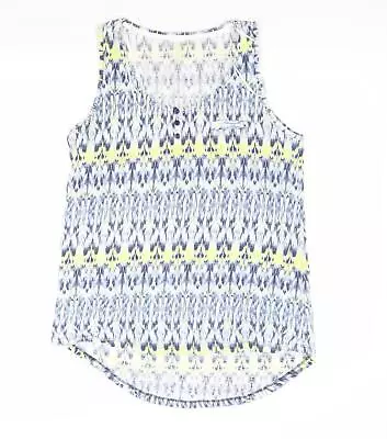 Buy Dunes Womens Blue Cotton T-Shirt Size 12 Round Neck • 5.75£