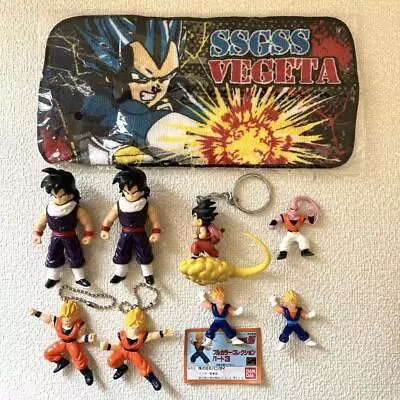 Buy Dragon Ball Goods Lot Of 9 Vegeta Gohan Goku Buu Vegetto Figure Keychain Towel • 117.77£