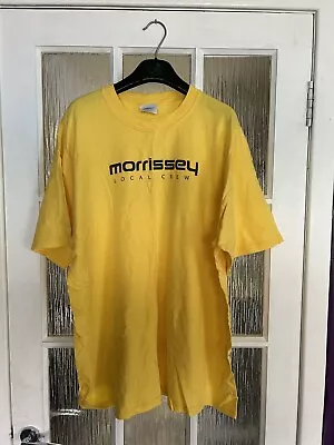 Buy Morrissey T Shirt Morrissey Crew XL Mega Rare Given To Crew Members Only On USA  • 50£