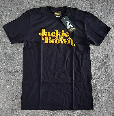 Buy Jackie Brown T Shirt Mens Medium Black Official Film Merchandise Tarantino • 24.99£