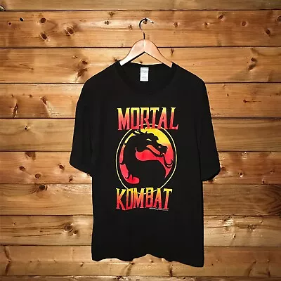 Buy 1992 Mortal Kombat Official Video Game Promo T Shirt Tee Mens 90s Vintage Rare • 119.99£