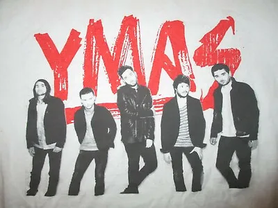 Buy YOU ME AT SIX CONCERT T SHIRT Cities Dates 2013 Tour 2-Sided YMAS Band Members L • 27.53£