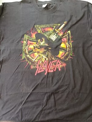 Buy Vintage Slayer T-shirt 2004 European Tour Size XL Thrash Metal  • 35£