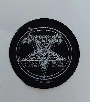 Buy Official Venom Black Metal Welcome To Hell Sew On Woven Patch NEW M28 • 4£