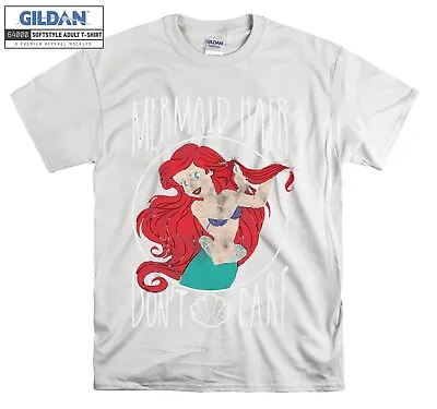 Buy Little Mermaid Ariel Mermaid T-shirt Gift Hoodie T Shirt Men Women Unisex 6387 • 11.95£