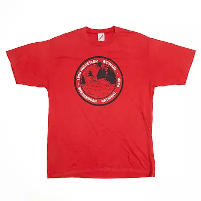 Buy Vintage JERZEES Mens 1988 Shenandoah National Park T-Shirt USA Short Sleeve XL • 26.99£