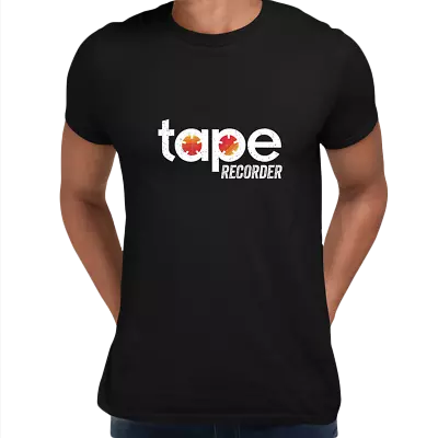 Buy Tape Recorder 80 Retro Cassette Player Unisex T-Shirts OLD SKOOL • 12.99£